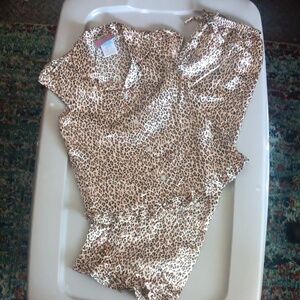 Sleep Secret satin feel pajama set